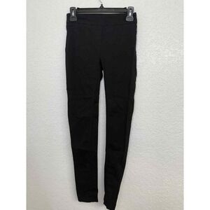 Venus Women's XS‎ Black Pull On Stretch Ponte Knit Pants Leggings